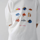 Go Fish Tee - White