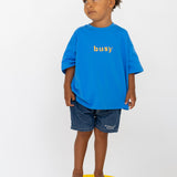 Busy Tee - Sunny Blue