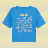 Busy Tee - Sunny Blue