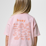 Busy Tee - Sunset Pink