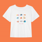 Go Fish Tee - White