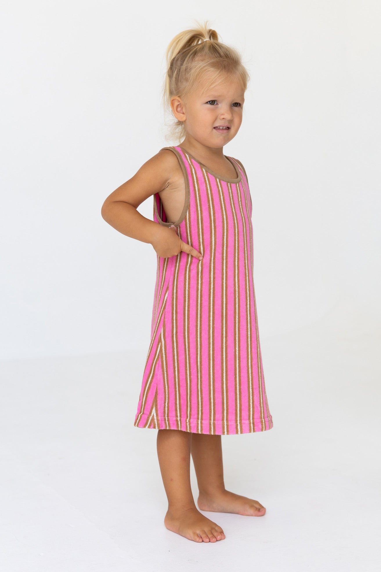 Weekend Dress - Sherbet Stripe