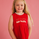 Pasta Dress - Red