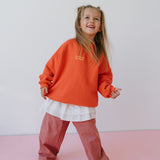 Cotton Check Pant - Pink