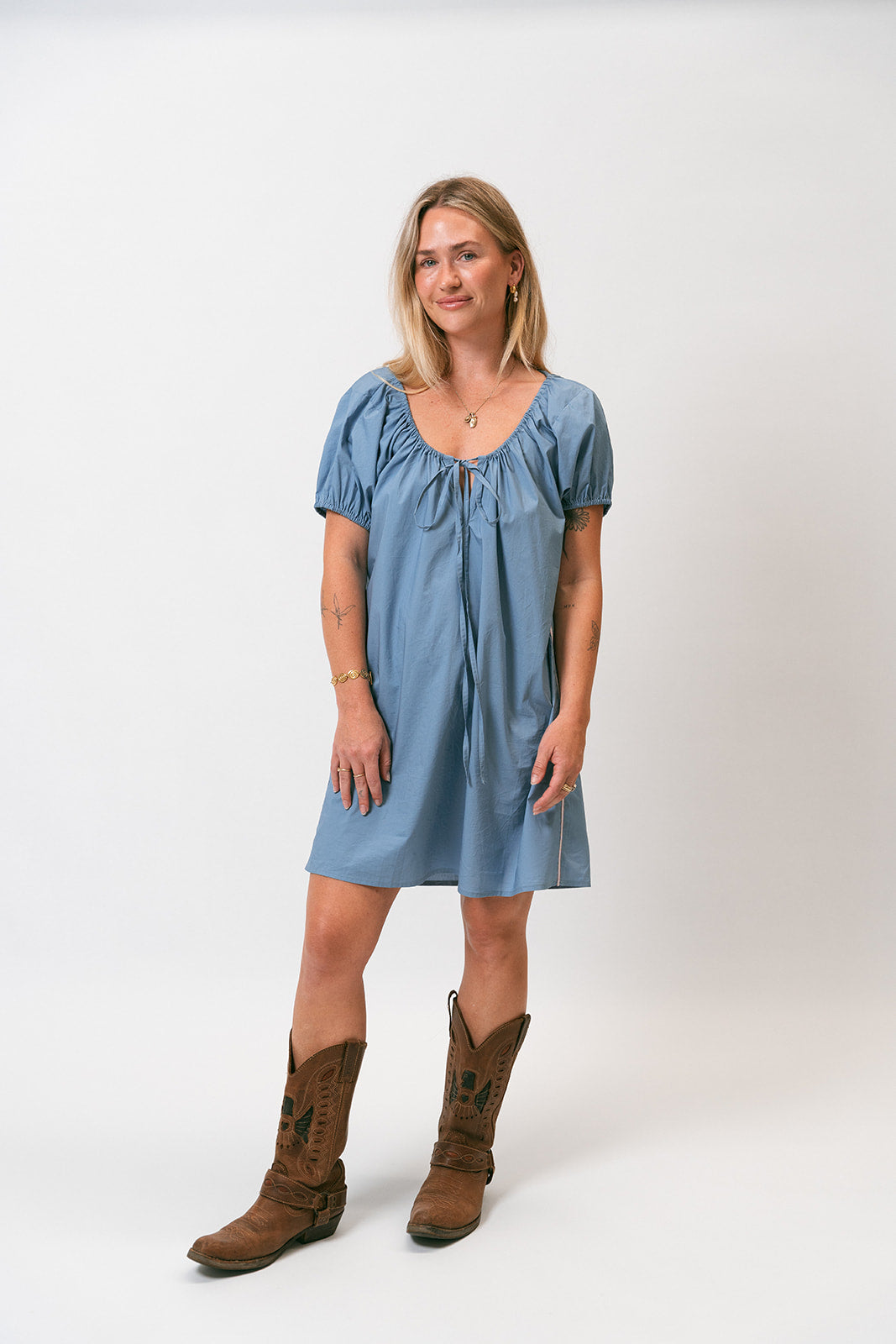 Women's Spring Dress - Ocean