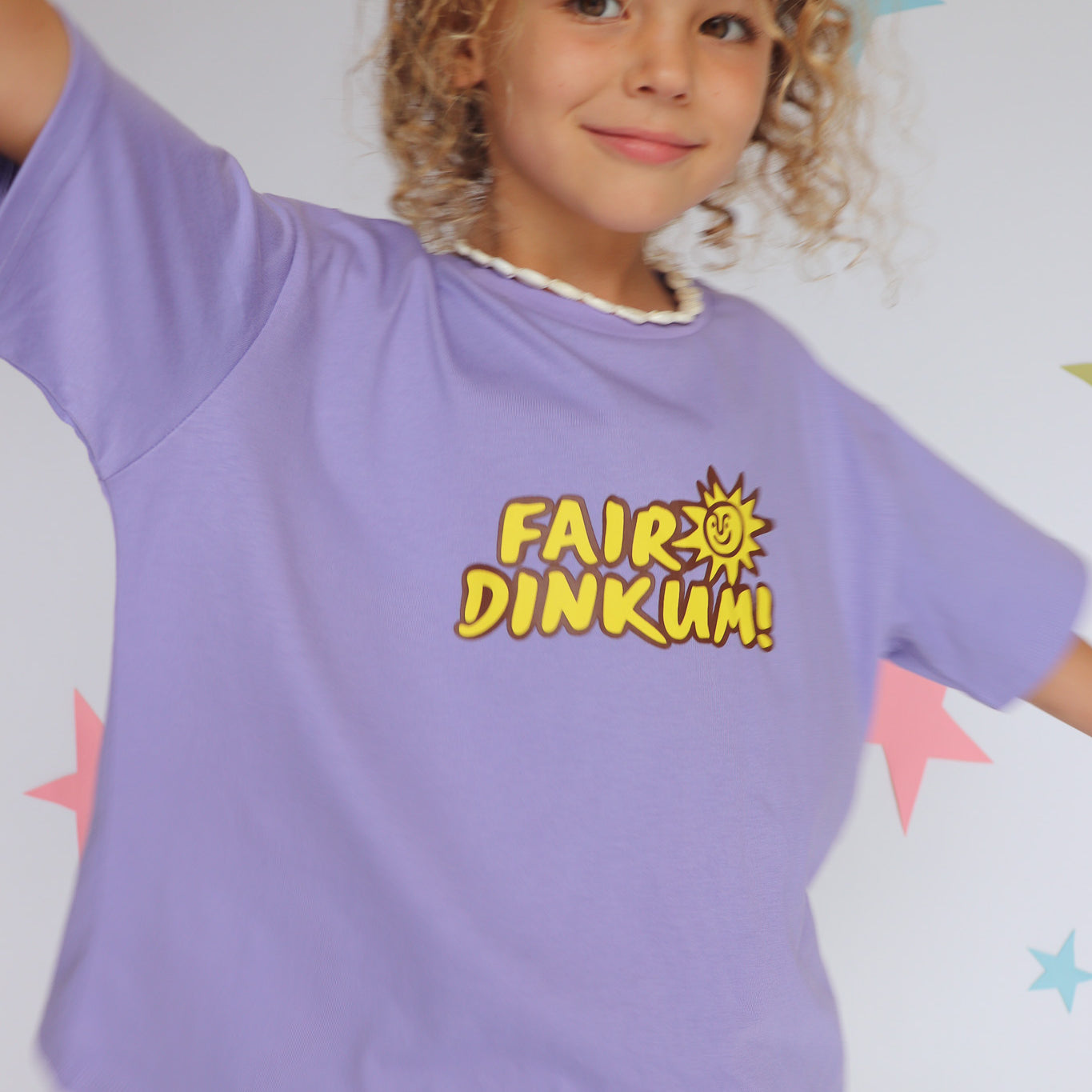 Fair Dinkum Tee - Bush Fairy Floss