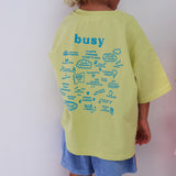 Busy Tee - Lime