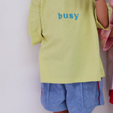Busy Tee - Lime