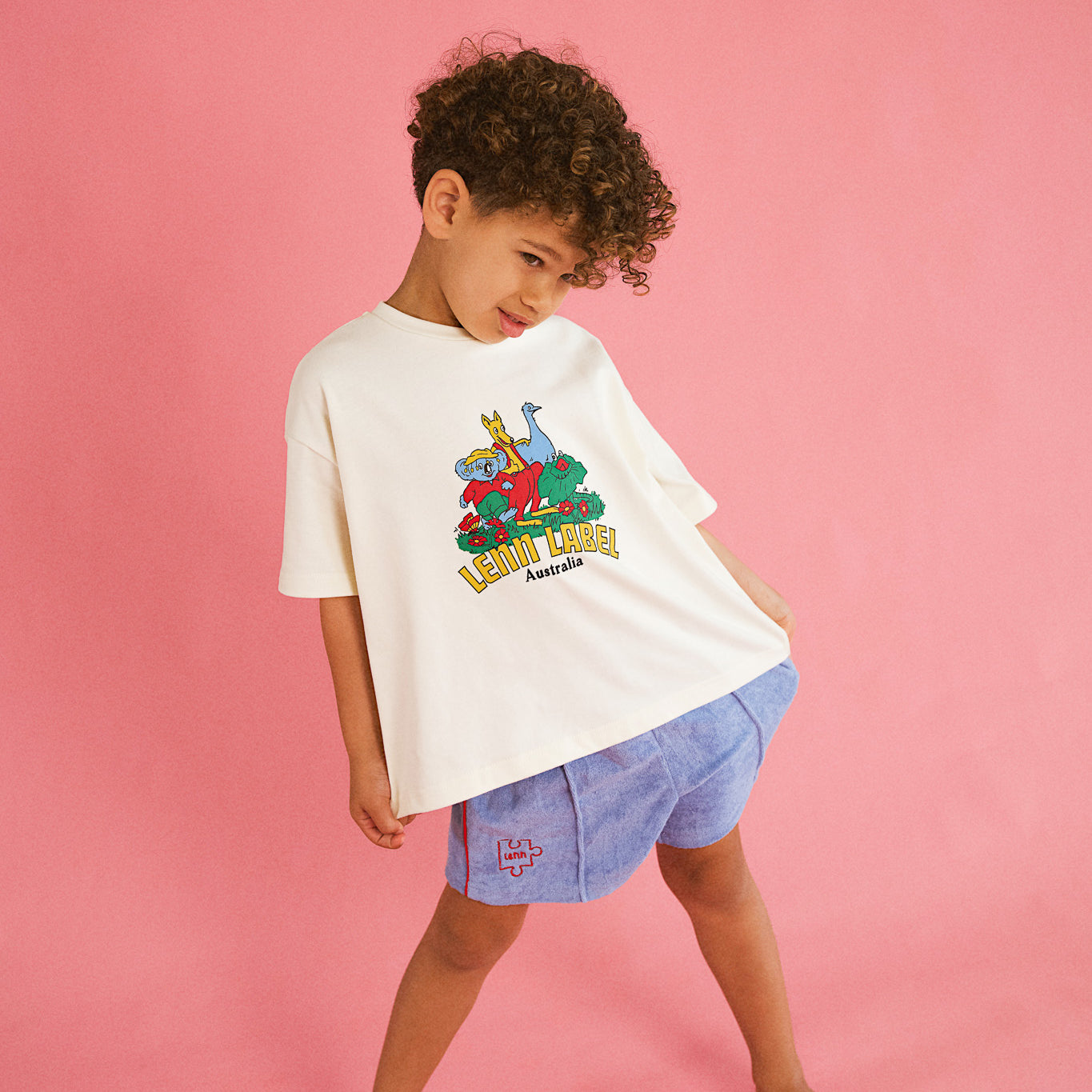 Grass Tee - Sky