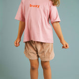 Busy Tee - Sunset Pink