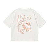 Pasta Tee - White