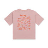 Busy Tee - Sunset Pink