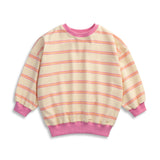 Stripe Cotton Pullover - Pink